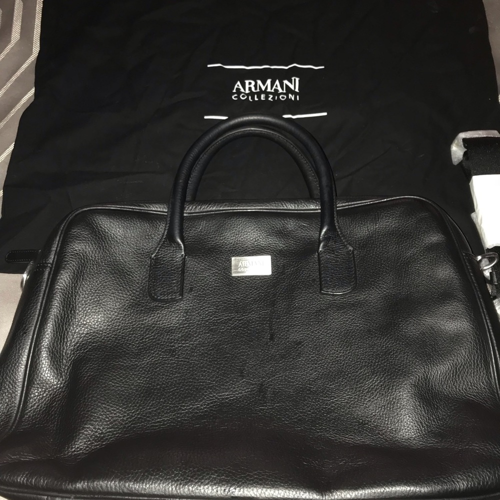 Armani Collezioni brief case / work bag